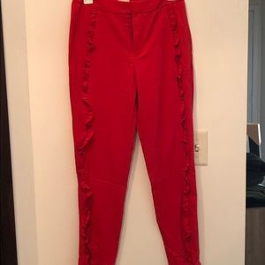 Red pants